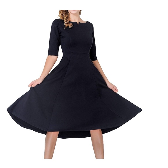 fit and flare office dresses